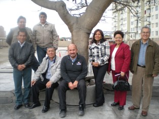 Parte del buró agropecuario del comité ejecutivo regional de Lima Provincias.